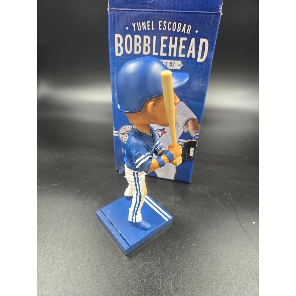 Toronto Blue Jays Yunel Escobar Bobblehead Figure Number 5 MLB With Box - Picture 4 of 4